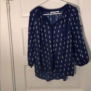 Collective Concepts Navy Blue Top MAKE ME AN OFFER